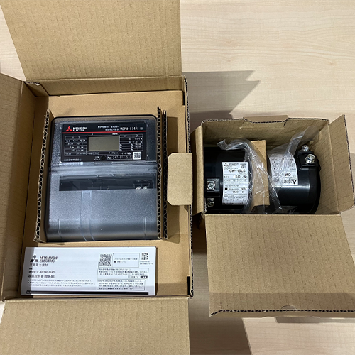 訳あり品】三菱電機製電力量計 M2PM-S34R 3P3W 200V 150/5A 60HZ CW