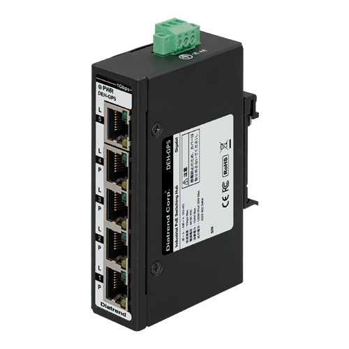 産業用PoEスイッチングハブ ギガビット5ポート DEH-GP5 | DIA-EC