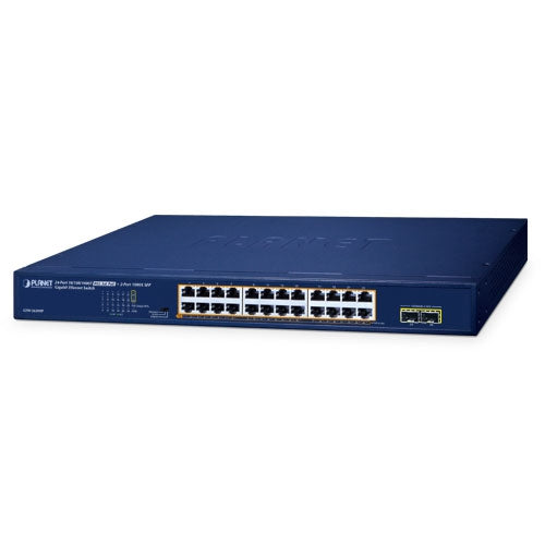 PoE+ギガビットイーサネットスイッチングハブ SFPポート付 GSW-2620HP
