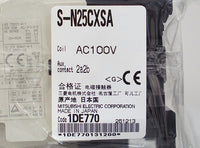 電磁接触器(S-T) <b>S-N25CXSA AC100V 2a2b</b>