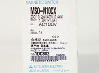 電磁開閉器(MS) <b>MSO-N10CX 0.2KW 200V AC100V</b>