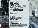 電磁開閉器 <b>MSO-T20 0.75KW 200V AC200V</b>