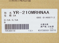 指示計器 <b>YR-210MRHNAA B 0-5A 5/5A</b>
