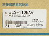 指示計器 <b>LS-110NAA B 0-500A 500/5A</b>