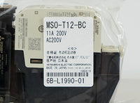 電磁開閉器 <b>MSO-T12BC 11A 200V AC200V</b>