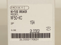 配線用遮断器(NF) <b>NF50-KC 2P 15A</b>