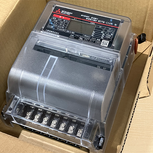 訳あり品】三菱電機製電力量計 M2PM-S34R 1P3W 100V 200/5A 60HZ