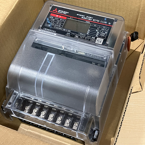三菱電子式電力量計 M2PM-S34R 1P3W 100V M1PM-R 1P2W 100V 30A 60HZ 電子式電力量計 M2PMシリーズ 60HZ 三菱