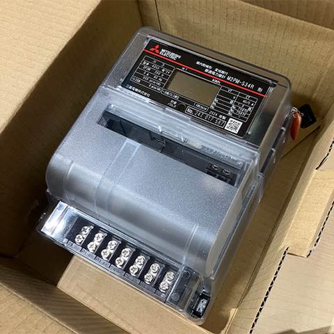 電力量計 <b>M2PM-S34R 3P3W 200V 40/5A 60HZ CW-15LS検付</b>