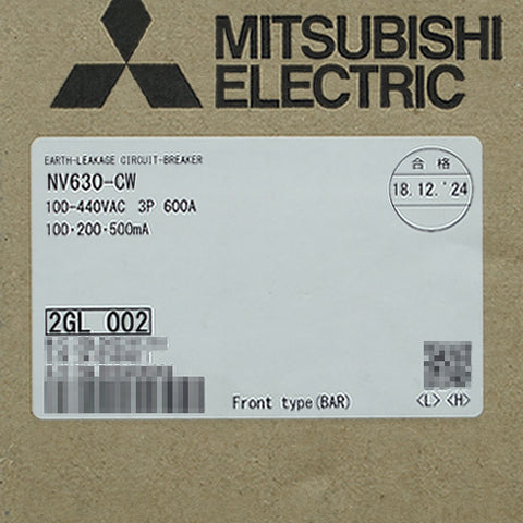 漏電遮断器(NV) <b>NV630-CW 3P 600A 100-440V 1.2.500MA</b>