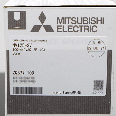 漏電遮断器(NV) <b>NV125-SV 3P 40A 100-440V 30MA</b>
