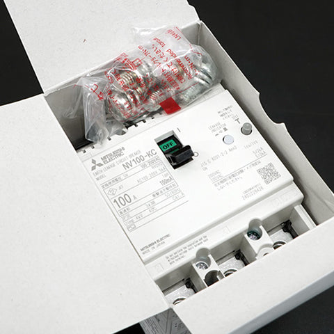 漏電遮断器(NV) <b>NV100-KC 3P 100A 100-200V 100M A W</b>