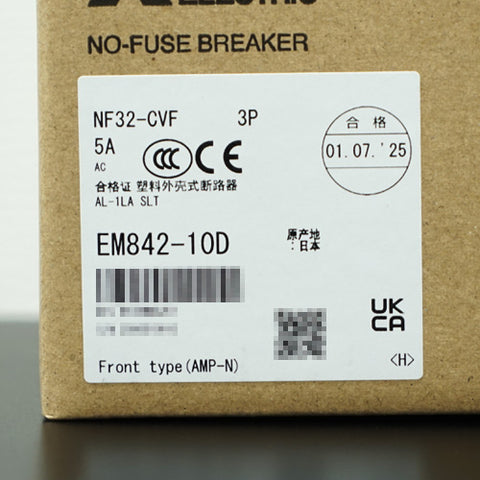 配線用遮断器(NF) <b>NF32-CVF 3P 5A AL-1LA SLT</b>