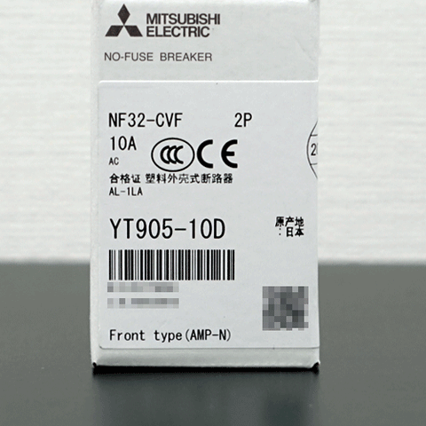 配線用遮断器(NF) <b>NF32-CVF 2P 10A AL-1LA</b>