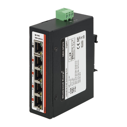 産業用PoEスイッチングハブ – DIA-EC