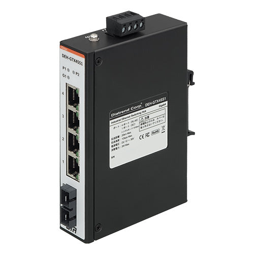 産業用イーサネットスイッチングハブ – DIA-EC