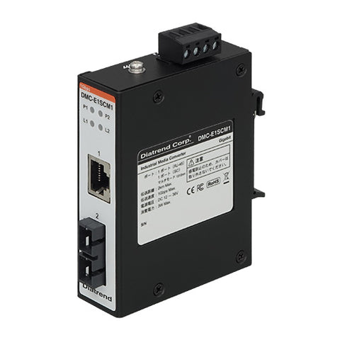 産業用光メディアコンバータ<br>マルチモード<br><b>DMC-E1SCM1</b>