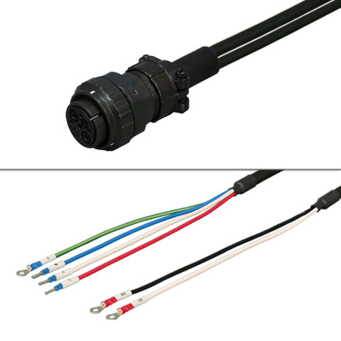 Panasonic対応A6シリーズブレーキ付モータケーブル<br><b>DSVPWPN-A2FUD-***</b>