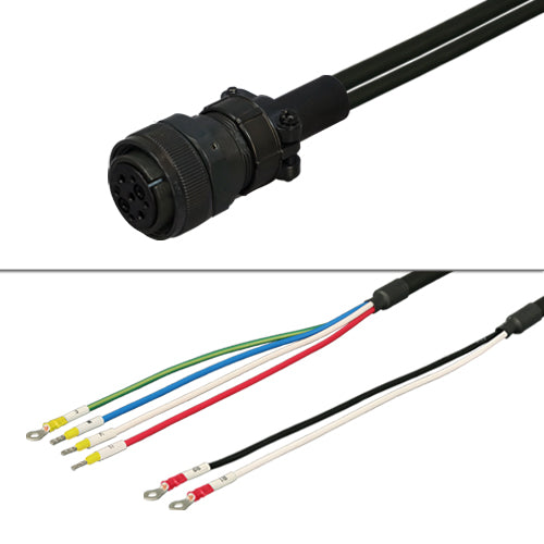 Panasonic対応A6シリーズブレーキ付モータケーブル<br><b>DSVPWPN-D3FCT-***-E</b>