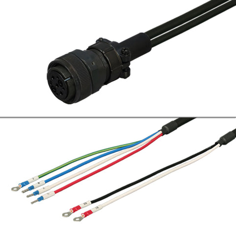 Panasonic対応A6シリーズブレーキ付モータケーブル<br><b>DSVPWPN-E2FCD-***</b>
