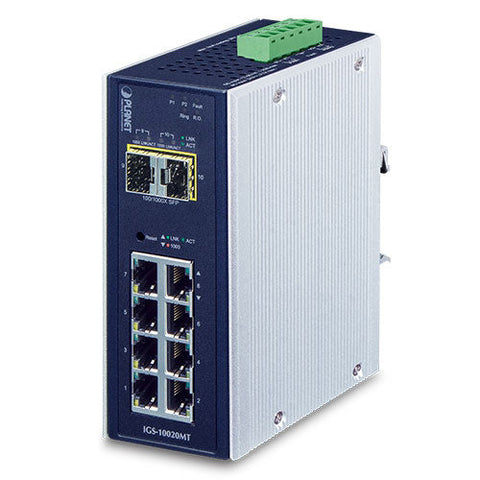 産業用マネージドギガビットイーサネットスイッチングハブ 2.5G SFPポート付<br><b>IGS-10020MT</b>
