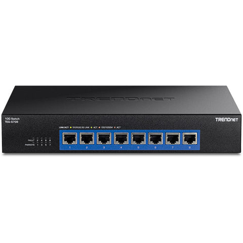 8ポート 10G アンマネージドスイッチ<br><b>TEG-S708(A)</b>