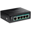 PoEパススルー機能付5ポート産業用ギガビットPoE++対応DINレールスイッチ<br><b>TI-B541</b>