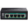 PoEパススルー機能付5ポート産業用ギガビットPoE++対応DINレールスイッチ<br><b>TI-B541</b>