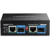 2ポート産業用SFP-ギガビットPoE++メディアコンバータ<br><b>TI-BF22SFP</b>