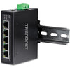 5ポート産業用ファストイーサネットDINレールスイッチ<br><b>TI-E50</b>