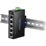 5ポート産業用ファストイーサネットDINレールミニスイッチ<br><b>TI-ELC50</b>