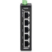 5ポート産業用ファストイーサネットDINレールミニスイッチ<br><b>TI-ELC50</b>
