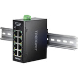 8ポート産業用ファストイーサネットDINレールミニスイッチ<br><b>TI-ELC80</b>