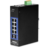10ポート産業用ギガビット<br>DINレールスイッチ<br><b>TI-G102</b>