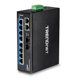 10ポート産業用ギガビット<br>DINレールスイッチ<br><b>TI-G102</b>