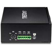 10ポート産業用ギガビット<br>DINレールスイッチ<br><b>TI-G102</b>