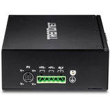 10ポート産業用ギガビット<br>DINレールスイッチ<br><b>TI-G102</b>