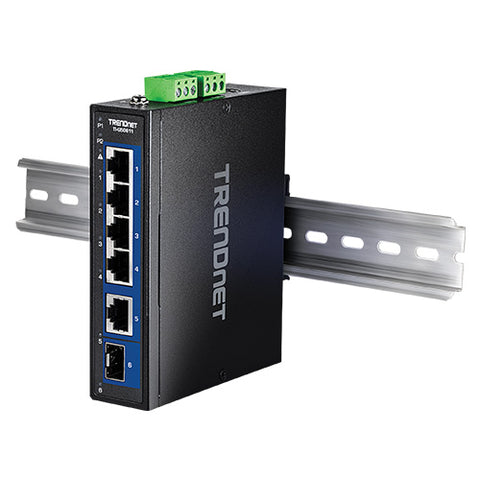 6ポート産業用2.5G DINレールスイッチ 1x10Gポート付<br><b>TI-G50611</b>