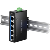 5ポート産業用ギガビット<br>DINレールミニスイッチ<br><b>TI-GLC50</b>