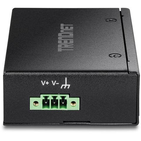 5ポート産業用ギガビットDINレールミニスイッチ<br><b>TI-GLC50</b>