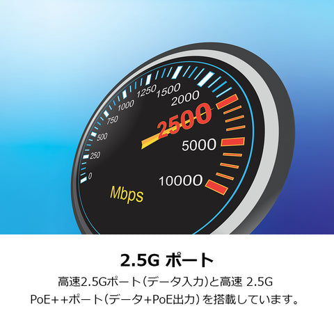 産業用2.5G PoE++インジェクター<br><b>TI-IG219</b>