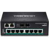 10ポート産業用ギガビットPoE+ DINレールスイッチ<br><b>TI-PG102</b>