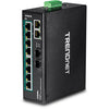 10ポート産業用ギガビットPoE+ DINレールスイッチ<br><b>TI-PG102</b>