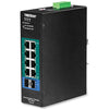 10ポート産業用ギガビットL2マネージドPoE+ DINレールスイッチ 24 - 57V<br><b>TI-PG102i</b>