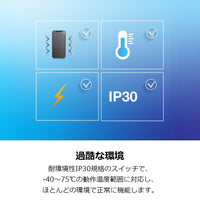 26ポート 強化型産業用ギガビット<br>PoE+ DINレールスイッチ<br><b>TI-PG262</b>