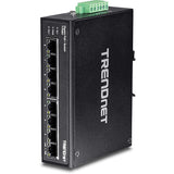 8ポート産業用ギガビットPoE+<br>DINレールスイッチ<br><b>TI-PG80</b>