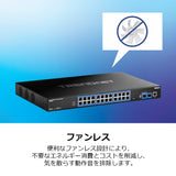 26ポート産業用ギガビット<br>L2マネージド<br>ラックマウントスイッチ<br><b>TI-RG262i</b>