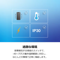 26ポート強化型産業用ギガビット<br>PoE+ラックマウントスイッチ<br><b>TI-RP262</b>