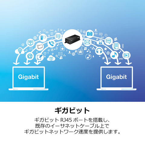 ギガビットPoE+インジェクター<br><b>TPE-114GI/A</b>