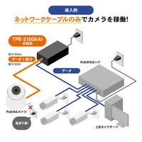 2.5G PoE+インジェクター<br><b>TPE-215GI(A)</b>